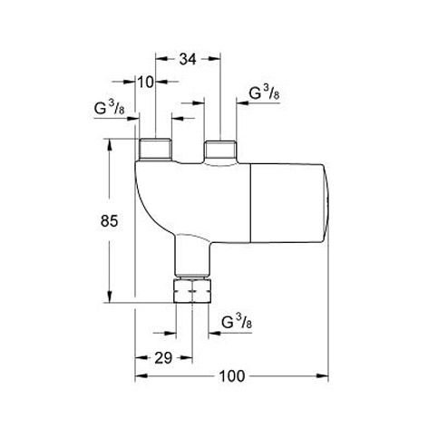 GROHE Grohtherm Micro Thermostaat