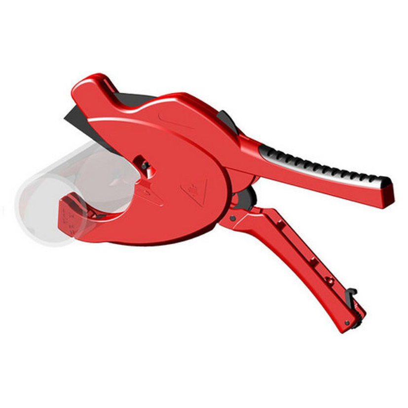 Knipschaar voor PVC buis