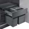 HAILO AS Space Saver Tandem Afvalemmer
