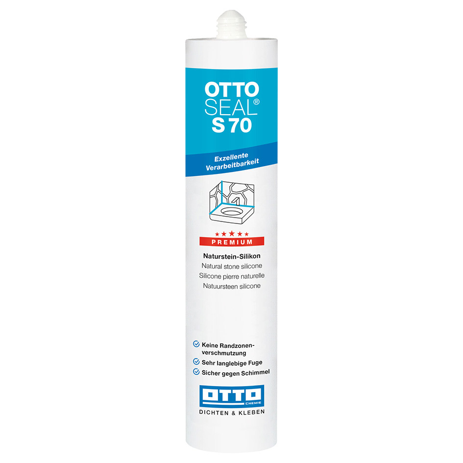 OTTOSEAL S70 Premium, zuurvrije 1K siliconenkit