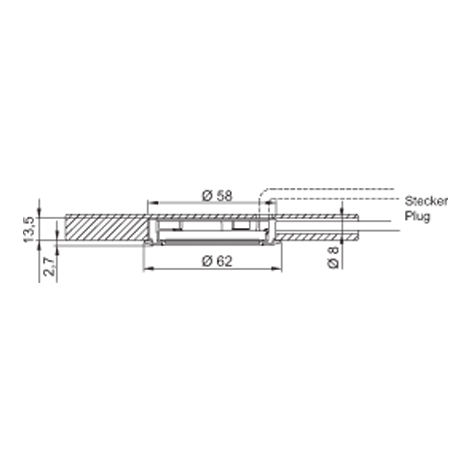 ELEKTRA LED LD8001-58 spot / 230V Dimbaar