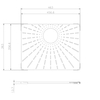 CARESSI CABRSR50G Bodemrooster Small Rim R20-serie