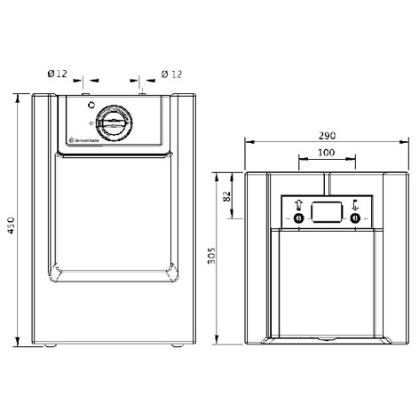 INVENTUM Boiler Close-in