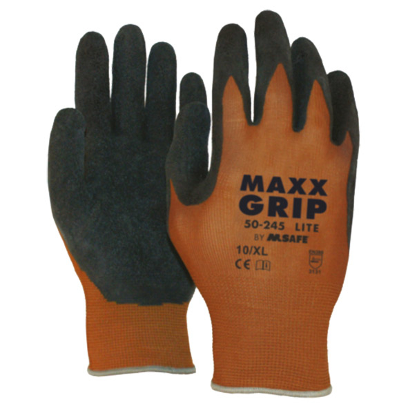 M-SAFE Beschermende handschoenen Latex 50-245 SIZE 10