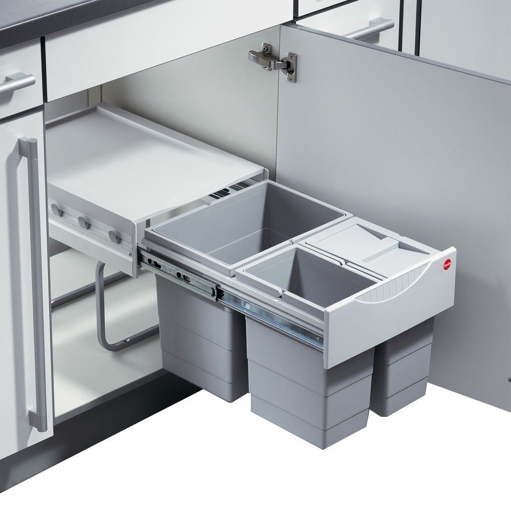 HAILO Spave Saver Tandem Afvalemmer