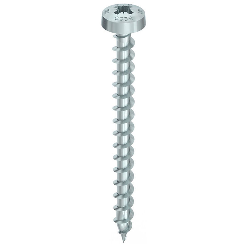 HECO-TOPIX+ Spaanplaatschroef Bolkop Variabele Vol Draad/Pozidrive