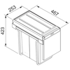 FRANKE Cube 30 Afvalemmer