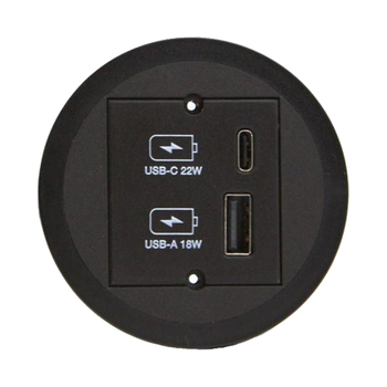 PIX Inbouw USB-A & C-lader