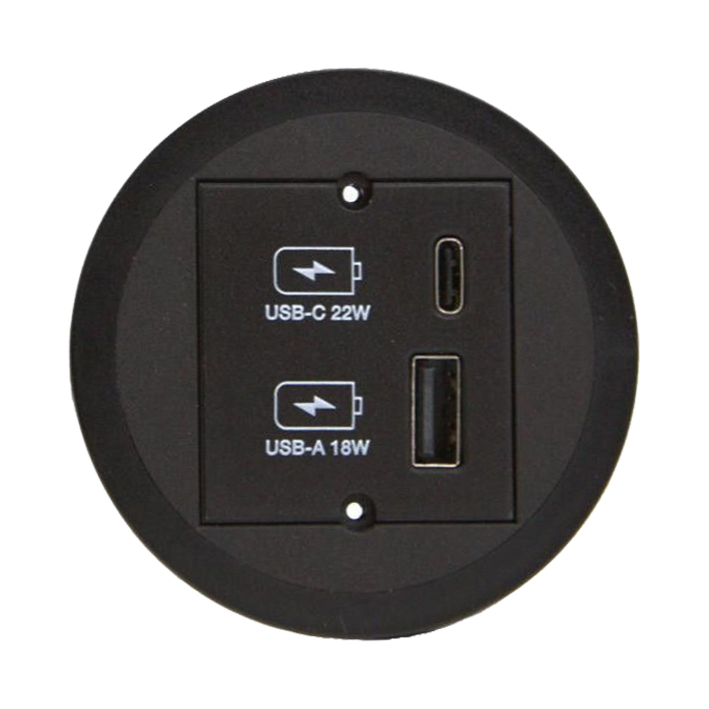 PIX Inbouw USB-A & C-lader