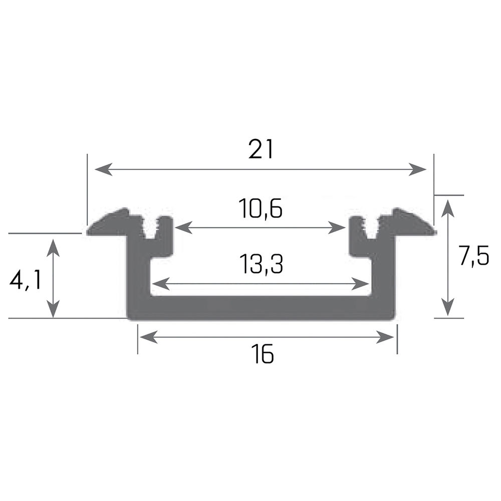 L&S Alu-Infrees profiel FF