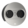 Twist-2 Rond, 1-voudig/RA +USB-A&C-lader