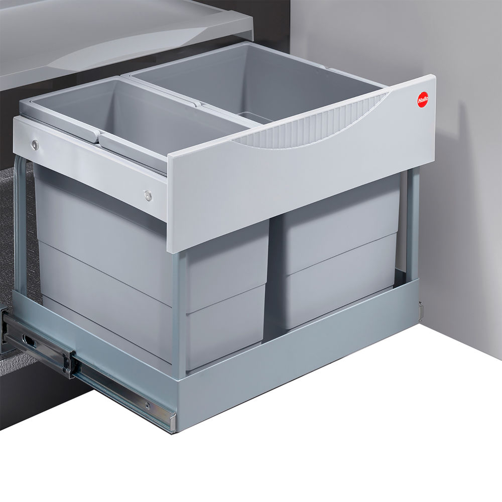 HAILO AS Space Saver tandem S Plus Afvalemmer