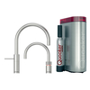QUOOKER Combi Plus TwinTaps Round RVS + Cube