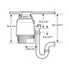 INSINKERATOR 750 Voedselrestenvermaler