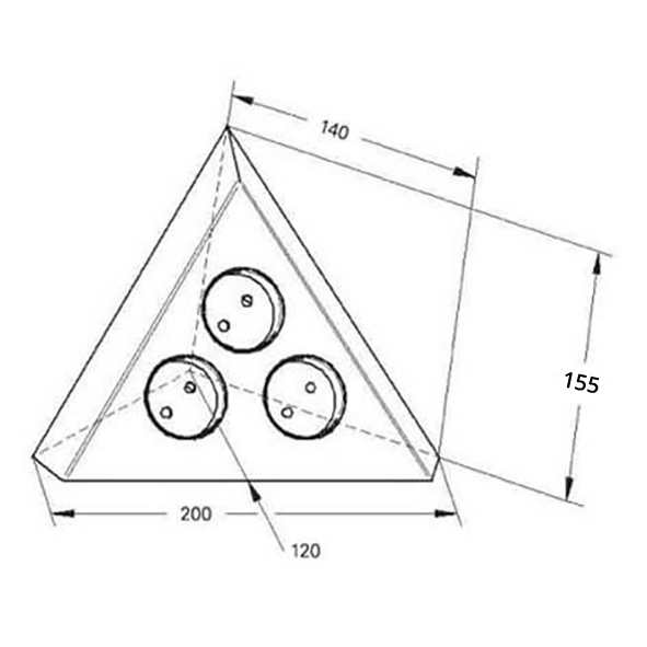 Contactdoos ST3007/CF