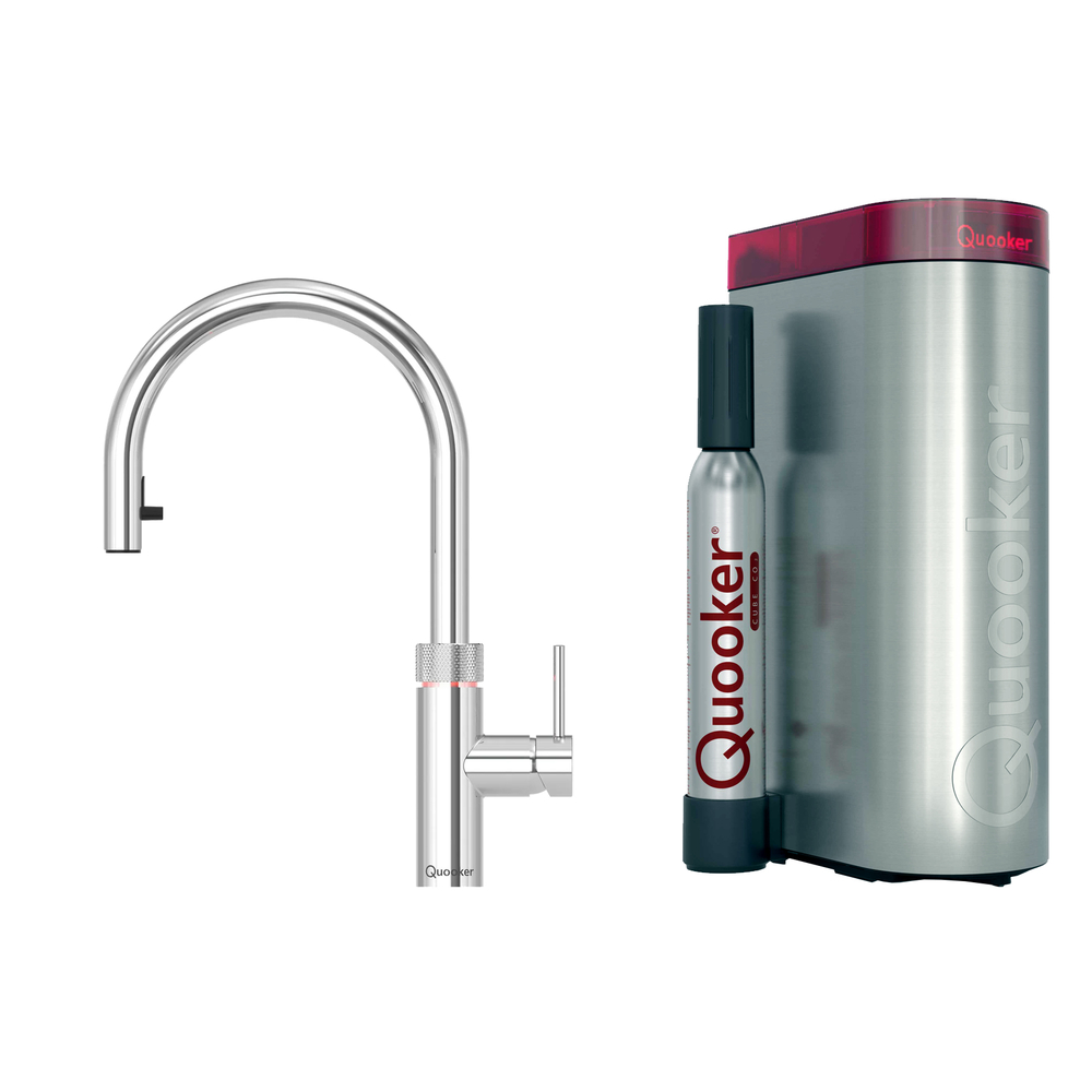 QUOOKER Pro3 Flex Chroom + Cube