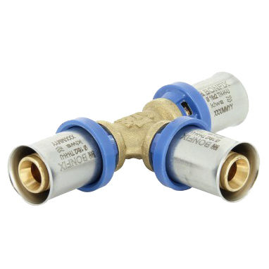 BONFIX ALU-PERS T-stuk WATER