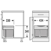 HAILO Tandem S Afvalemmer